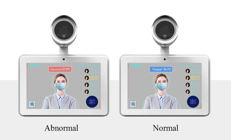 Photo Security contactless Smart Face Recognition Temperature Device 1.3 Meter