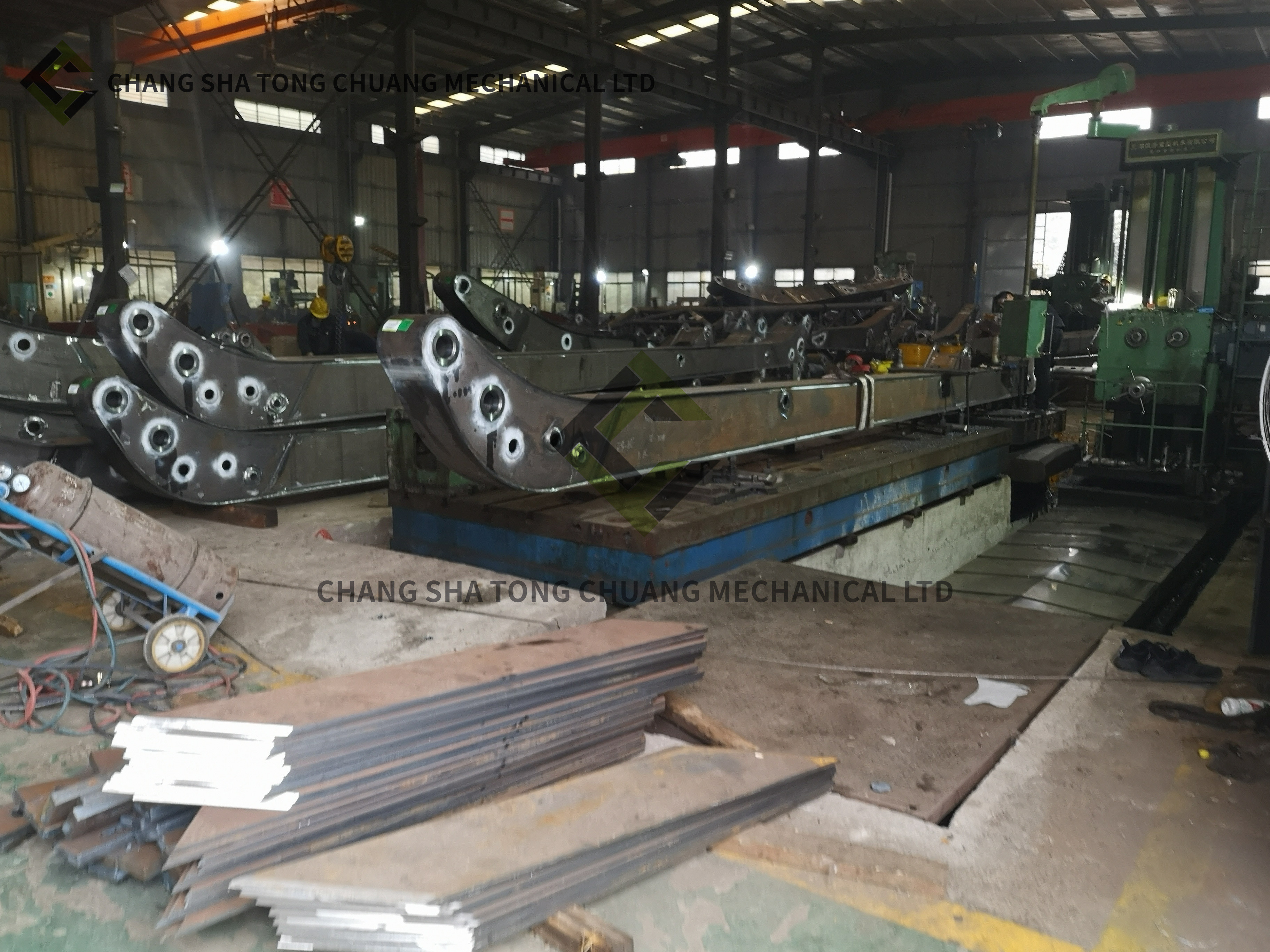 Sany Heavy Industry Zoomlion Concrete Pump Truck Boom Section Assembly Customized