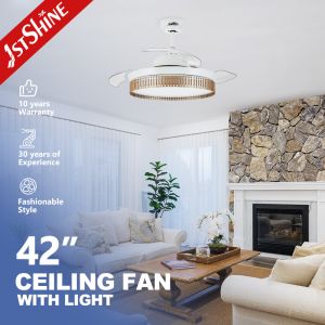 China Noiseless OEM Decorative Lighting Ceiling Fan with Dimmable Function and 3 Blades on sale