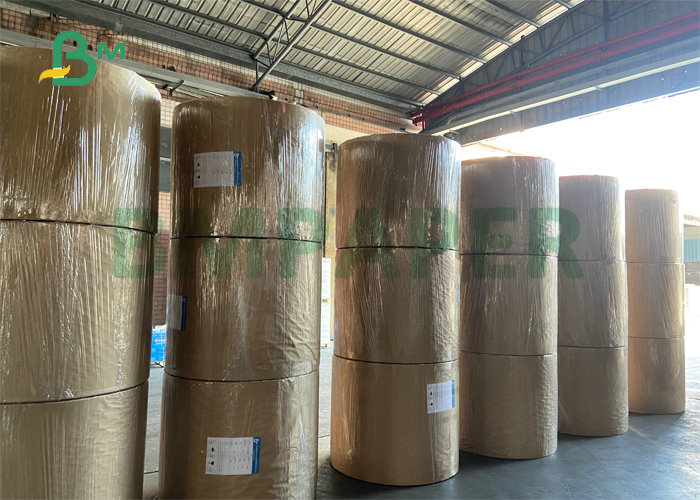 High Strength White Kraft Paper 80gsm 90gsm For Handbags