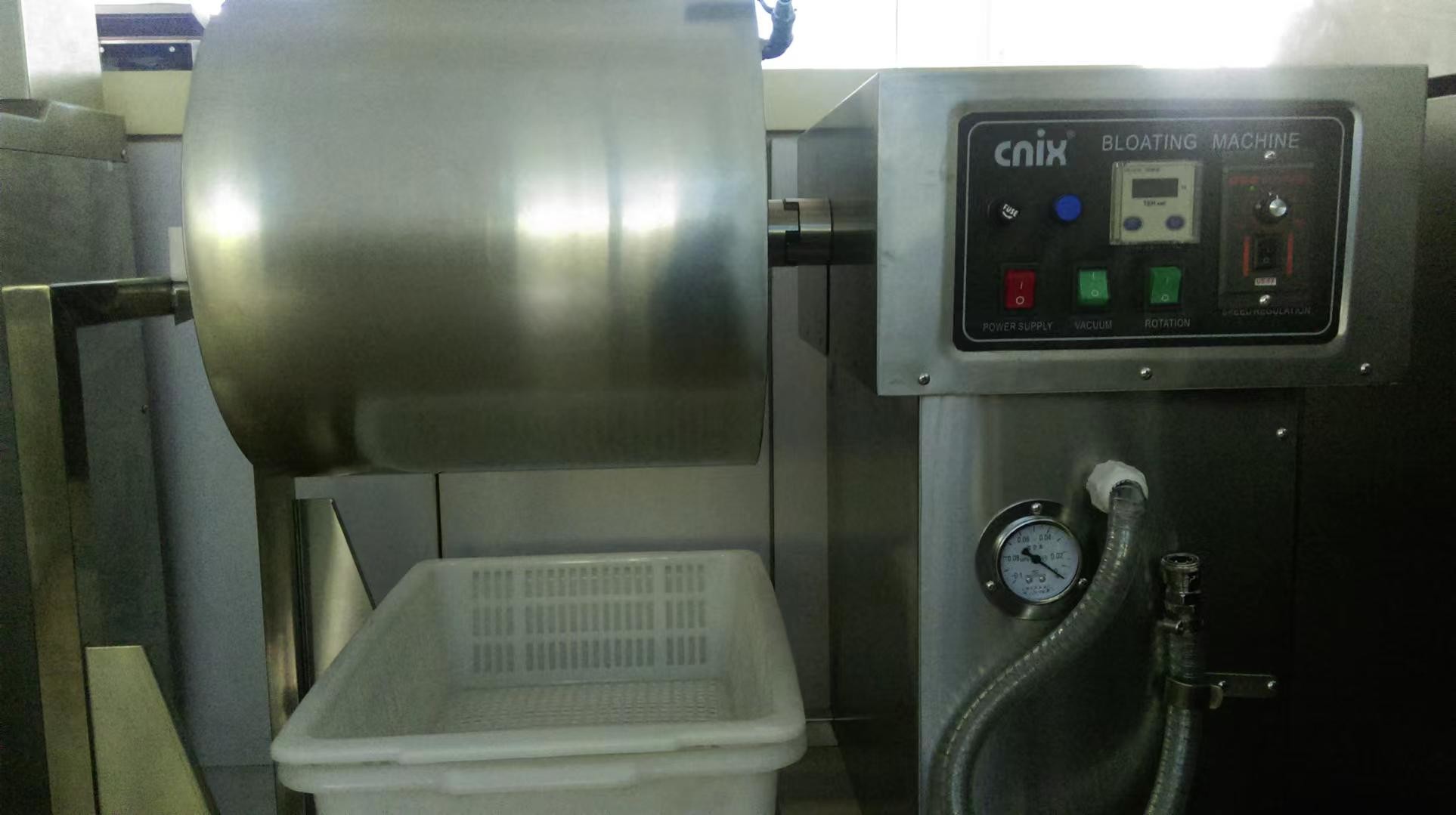 220V Vacuum Marinade Machine With Digital Panel 0.5KW