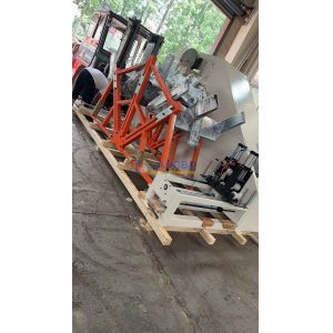 16-32mm PE Pipe Double Reel Winder Machine Plastics Pipe Coiler Machinery