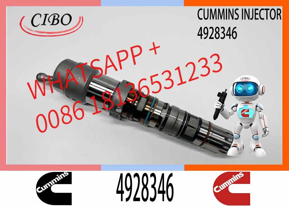 4928346 QSK23 Diesel Engine Common Rail Fuel Injector 4087887 4010163 3766446 4326781