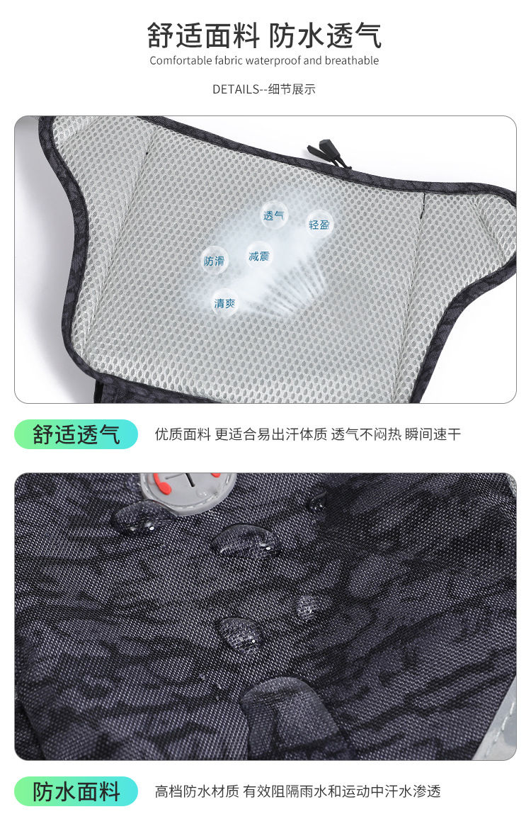 Customized Running Waist Bag For Phone Water Bottle Sports Fanny Pack Fitness Dual Pocket Running Belt Waist Bag
