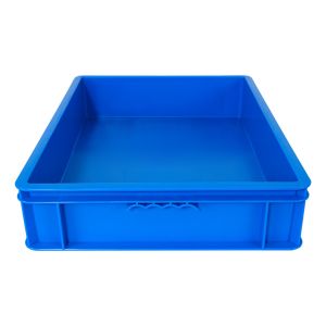 Stackable Heavy Duty Plastic Moving Crate with Strong Loading Capacity and Free
