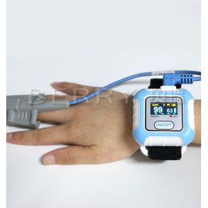 Home Medical SPO2 Saturation Meter Wrist Pulse Oximeter Bluetooth With IOS