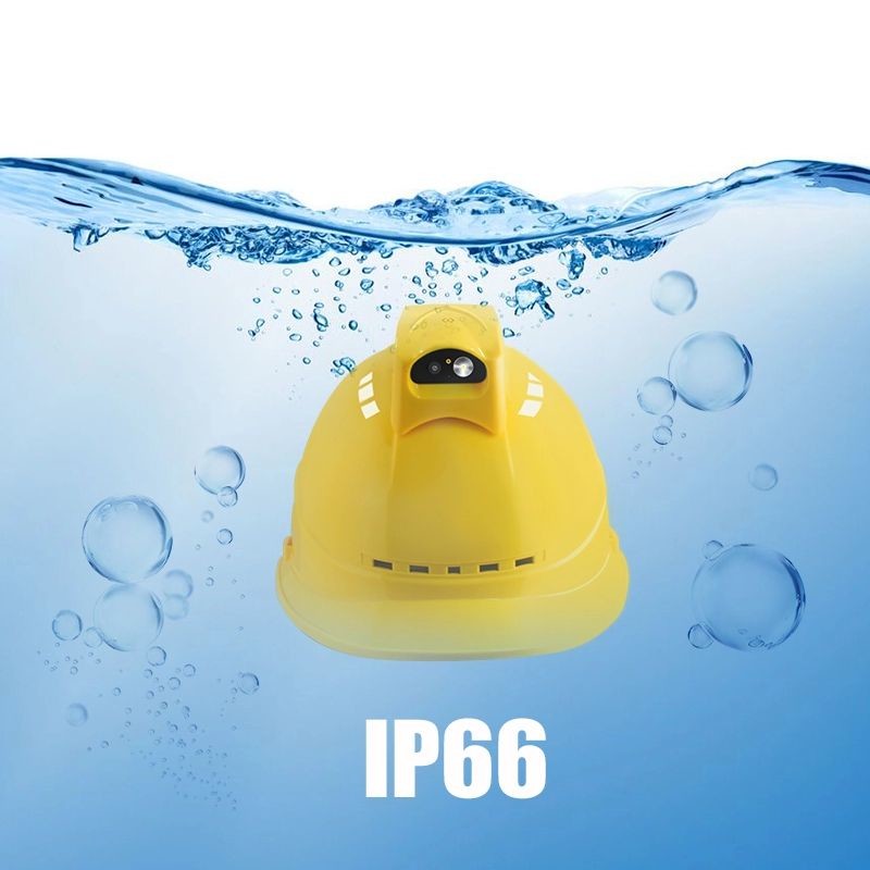 Live Streaming Safety Helmet Camera Android 7.1 3300mAh Waterproof