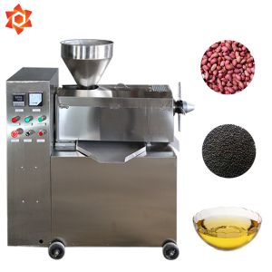 Cold Press Automatic Food Processing Machines Hydraulic Oil Making Machine