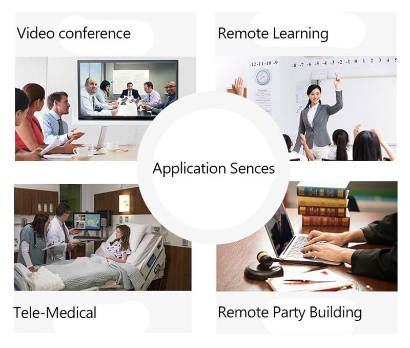 4K USB HD Video Conference Camera with 138 Degree Field of View