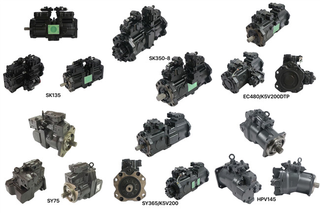 YT10V00002F1 Excavator Hydraulic Parts , Hydraulic Main Pump fit SK60SR SK70SR SK80CS