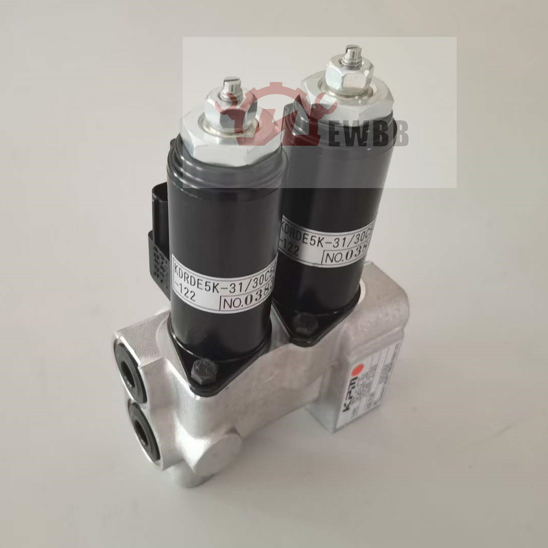 K95088 Excavator Electrical Kawasaki Solenoid Valve KDRDE5K-31/30C50-122