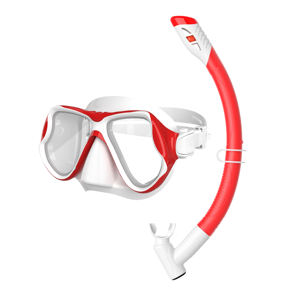 Silicone Frameless Scuba Diving Mask And Snorkel for Children's Youth