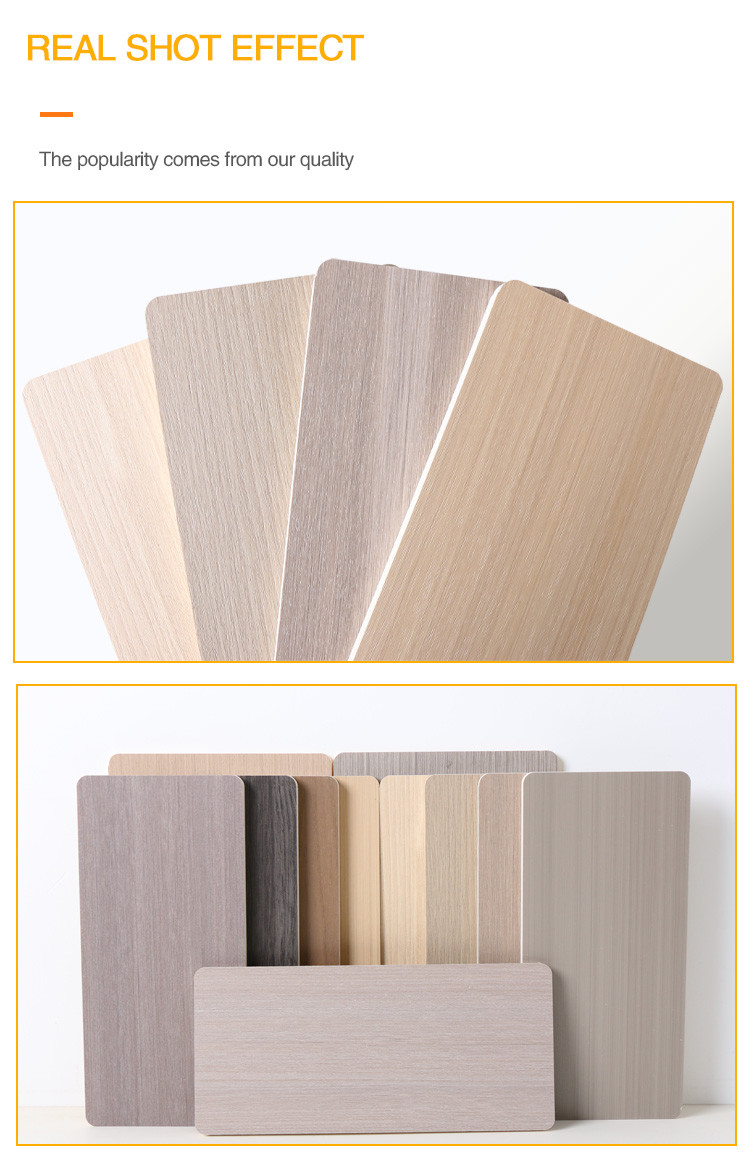 Administration Bamboo Charcoal Wall Board Wood Grain Wood Veneer Panels