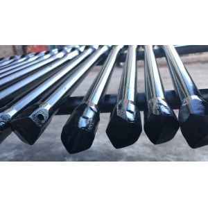 China Quarry Mining Tools Integral Drill Rods Tungsten Carbide Tipped Shank Chisel Type on sale