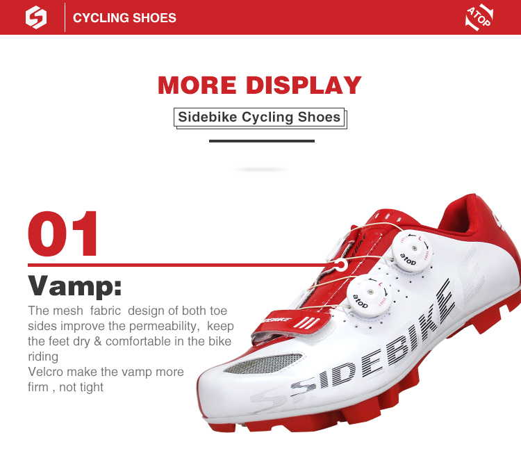 Men'S Mountain Bike MTB Spin Cycling Shoe Compatible With SPD Cleats Black