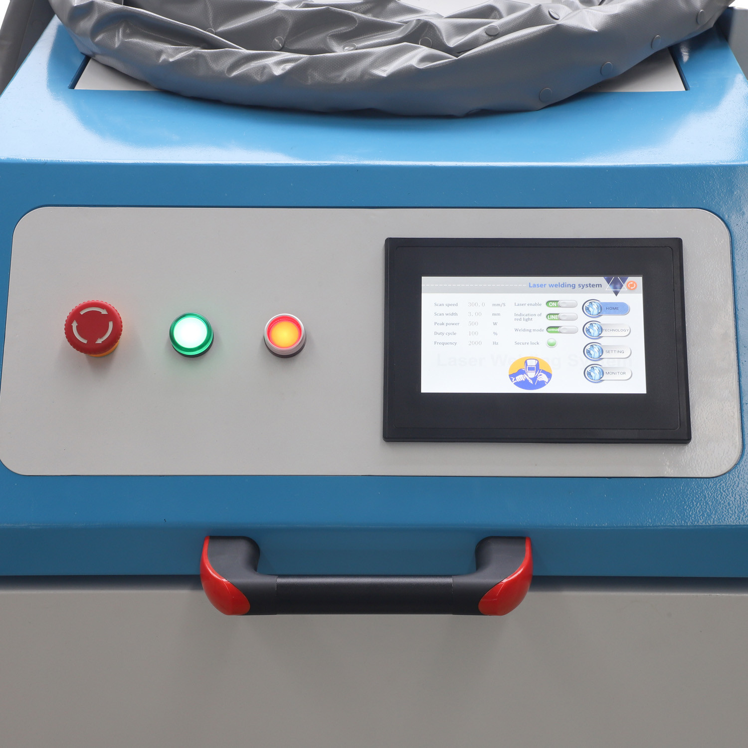 1kw 1.5kw 2kw Handheld Laser Welding Machine 3 In 1 Multifunction