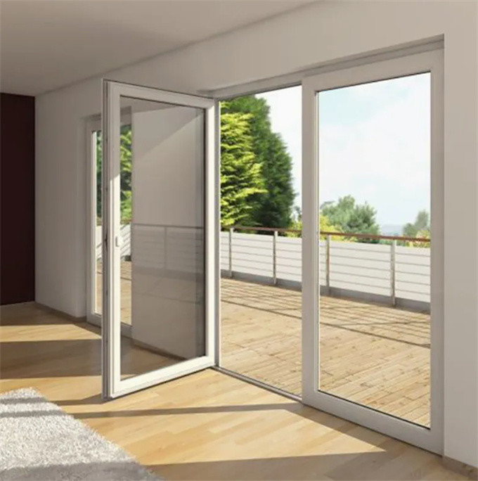 Thermal Break Aluminum Alloy Casement Doors for Skate Interior Heat Insulation Coefficient