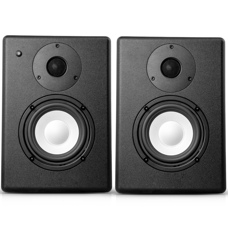 OEM Home Studio Monitor Speaker HiFi Monitor Loudspeakers Wooden Enclosure Pair Speakers
