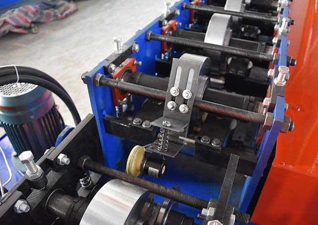 Furring Gypsum Channel Roll Forming Machine , Light Steel Keel Roll Forming Machine Durable