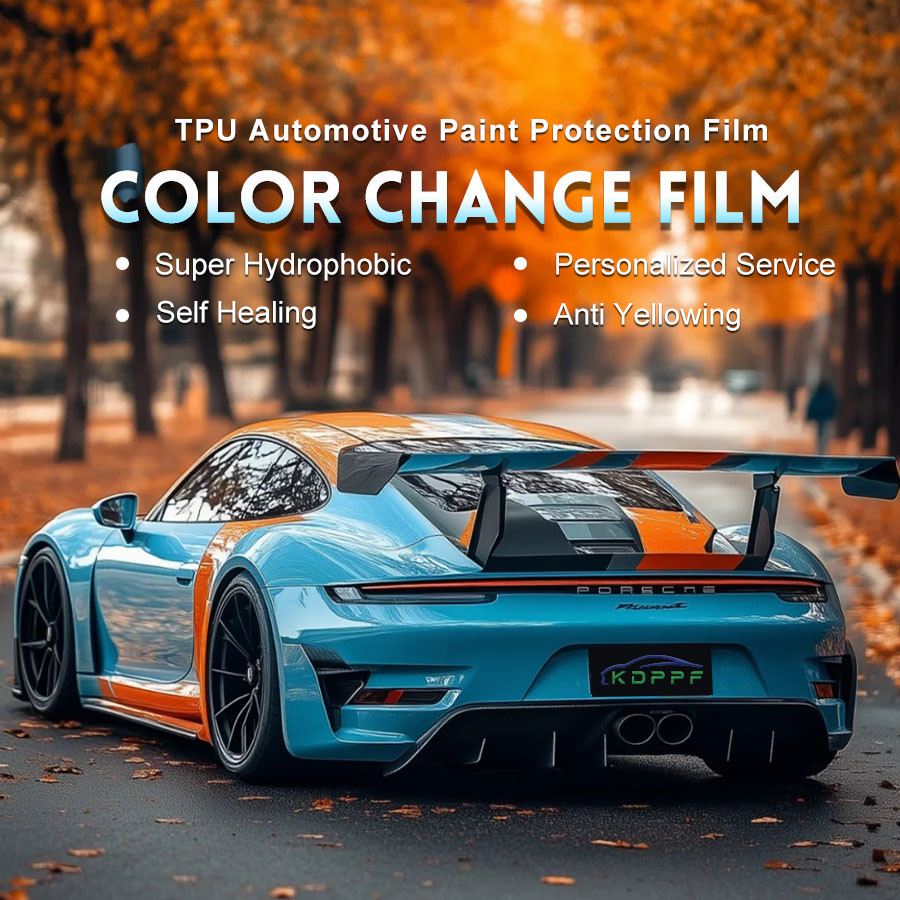 TPU Color Change Car Wrap Film Self Healing Anti Stain Color PPF Vinyl Wrap