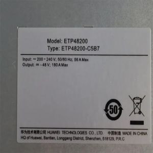 Huawei ETP48200-C5B7 Embedded Communication Power Supply 5G Base Station