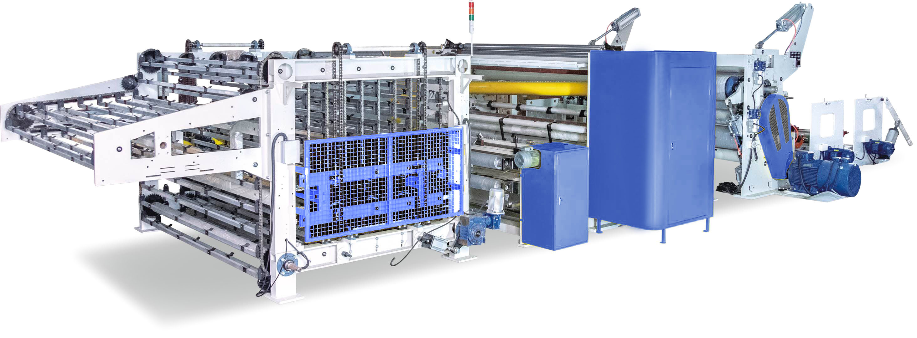 Simotion Tissue Roll Making Machine , 250m/Min Toilet Paper Packing Machine