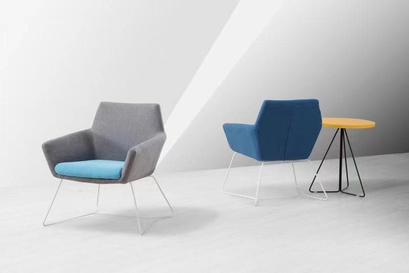 High Density Shared Workspace Furniture Office Chair Upholstery Fabric