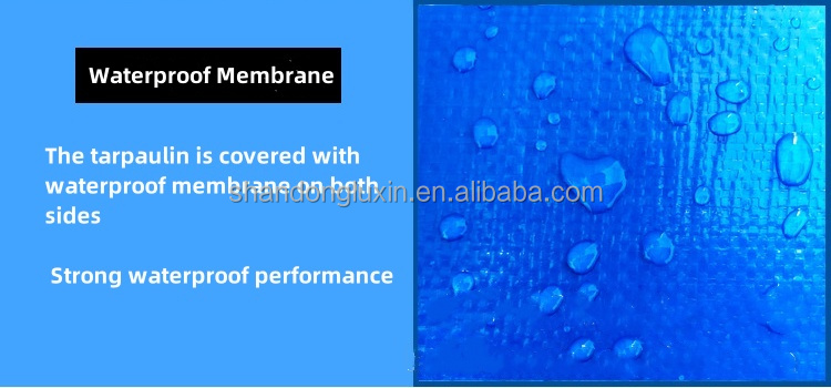 Polyethylene Woven Stripe Style Prefabricated Tent For Rainproof And Moisture Proof