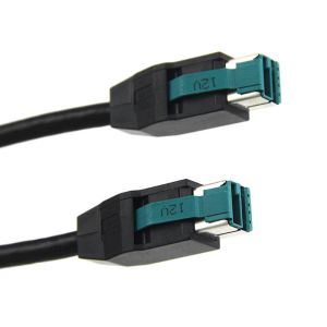 POS Systerm USB Power Cable 6.8MM OD 12V Powered USB Host Side Cable End Plug