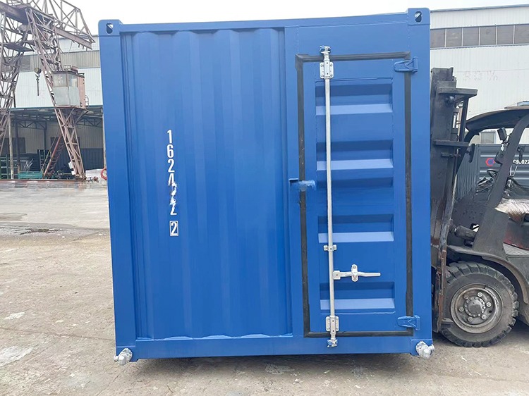 10ft 10 feet 10 foot Stainless CSC Plate Dry Storage Shipping Container Easy Open Personal Door 14.9CBM Capacity