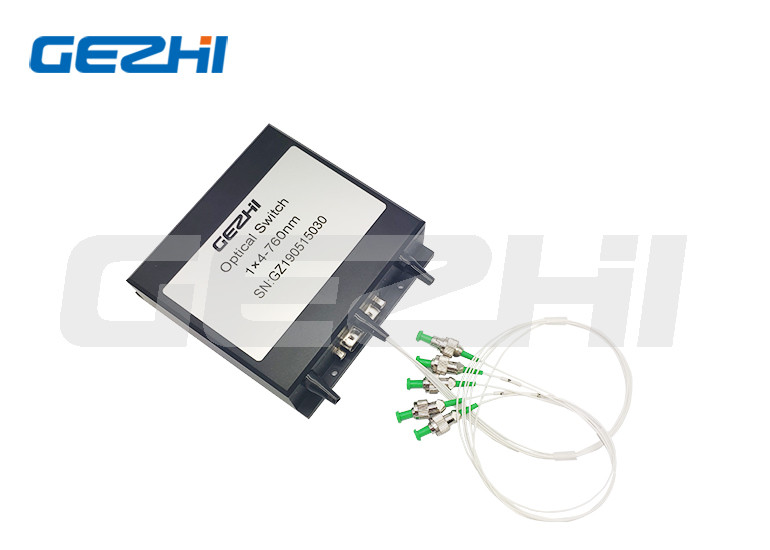 High Channel Isolation 1x4 Ethernet To Fiber Switch Mechanical Optical Switch Module