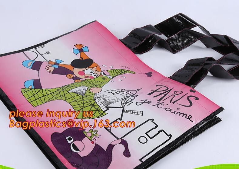 Custom Huge Luggage PP Woven Bag With Zipper Lock,PP Woven Shopping Bag,Factory customized cheap laminated pp woven shop