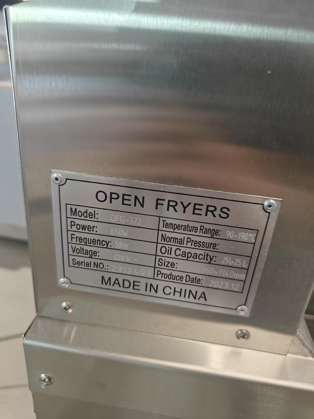 Digital Computer Panel Two Pots Four Baskets Automatic Deep Fryer Machine GAS Open Deep Fryer