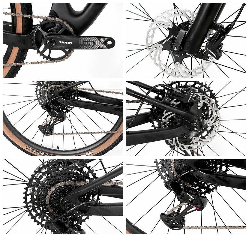 TWITTER Carbon Fiber Full Suspension Mountain Bike With MAXXIS Tire