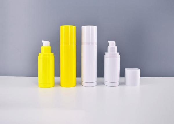 Plastic airless pump bottle manufacturers empty primary cosmetic pacakging