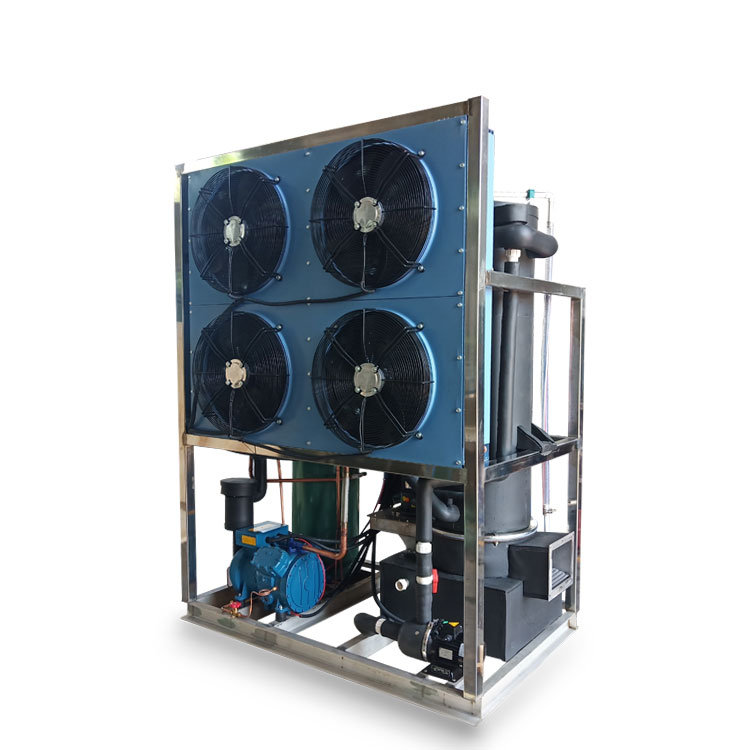 Automatic Tube Ice Machine 10T/24H Commercial For Farm Sea For Food Fish Bar