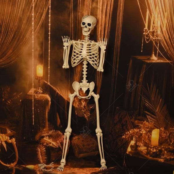 Horror Haunted House Props Animatronic Halloween Garden Props Screaming Crazy