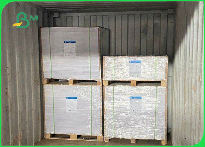 130g 250g Glossy C2S Art Paper For Booklet Printing 70 x 100cm Uniform Coating