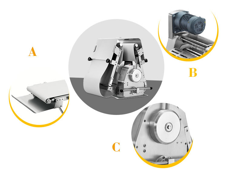 Folding Automatic Dough Sheeter Machine Baking Equipment Industrial