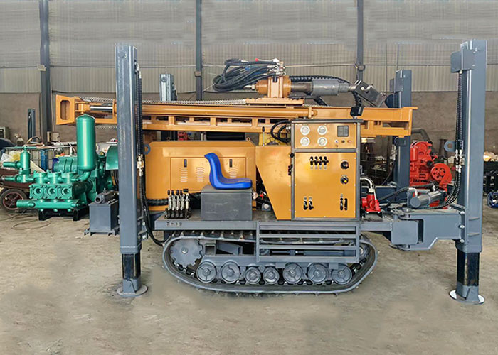 200 Meters Depth Efficient Pneumatic Borehole Machine With Moving Speed 2.5 Km/Hour