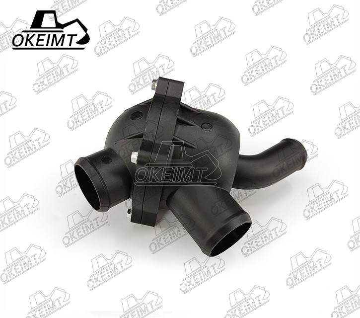 Spare Parts DH300-7-71 Degree Thermostat Assembly For Engine Excavator