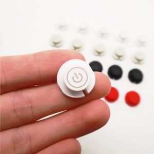 Flexible and Durable Silk Screen Transparent Silicone Buttons for Custom Designs