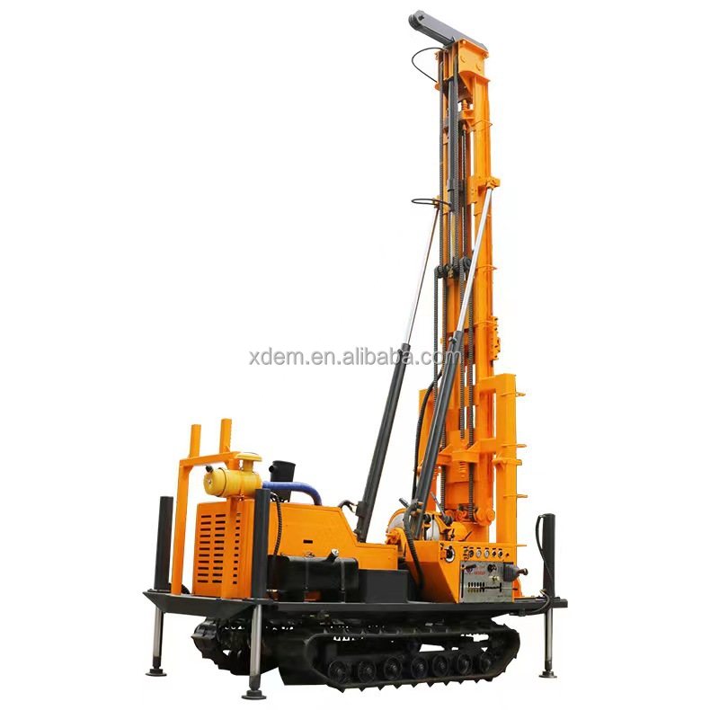 CJDX-200 Air Compressor for Pneumatic 200 Meter Crawler Chassis Water Well Drilling Rig
