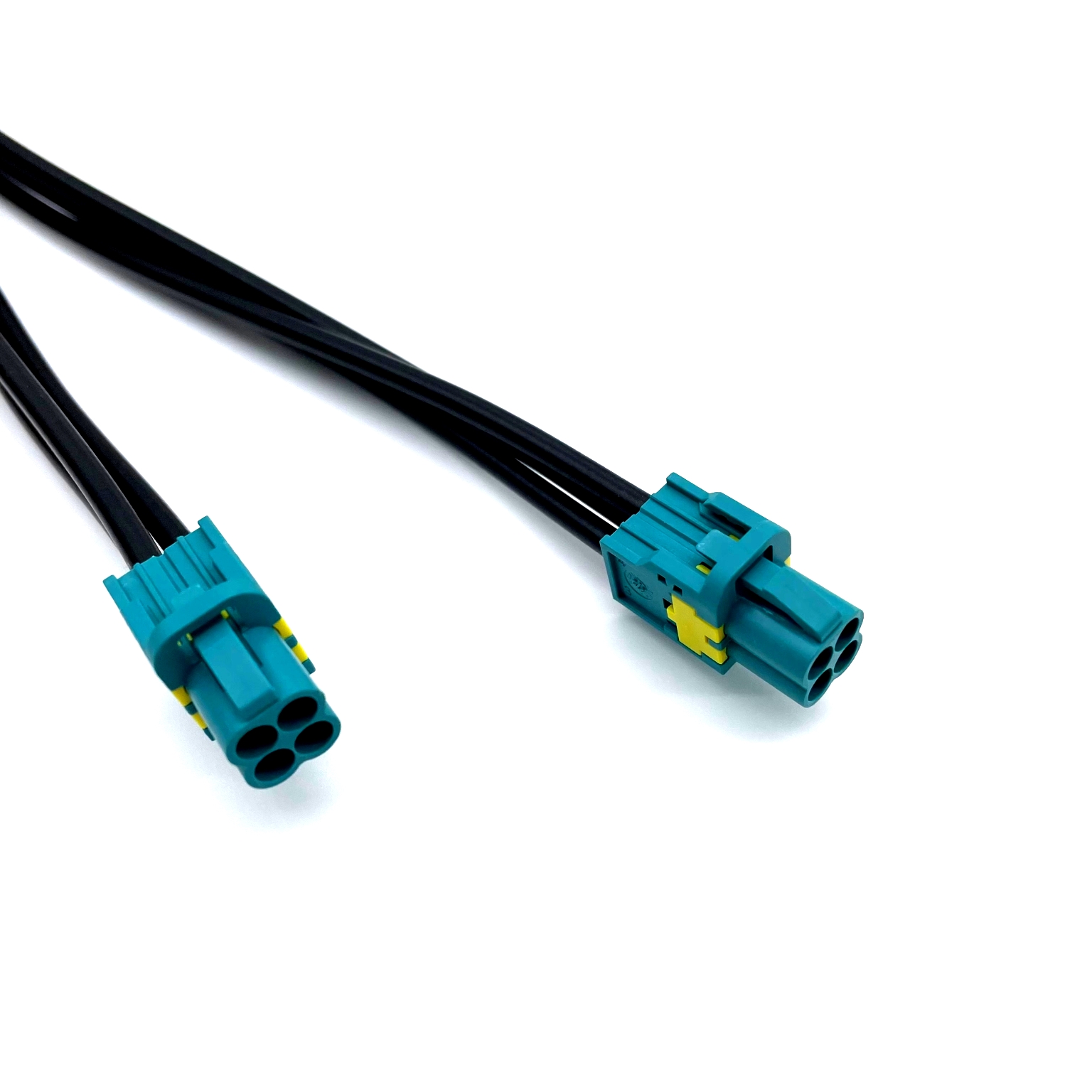 4P Male To Male Mini Fakra Cable 50ohm Code Z Pigtail Fakra Female Jack To Fakra Z Male Plug Cable RG316