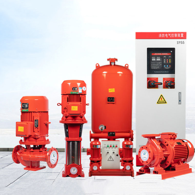 Engine Driven Diesel Fire Pump Set Control Panel Boosting Pump Water Supply System