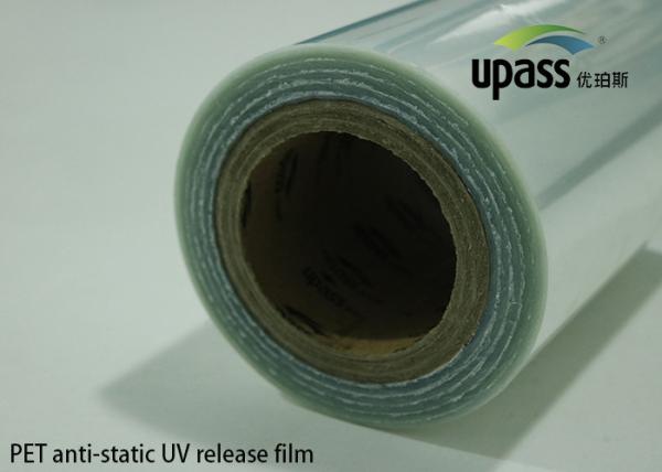 PET Anti Static UV Release Film Taping And Labeling Application Film