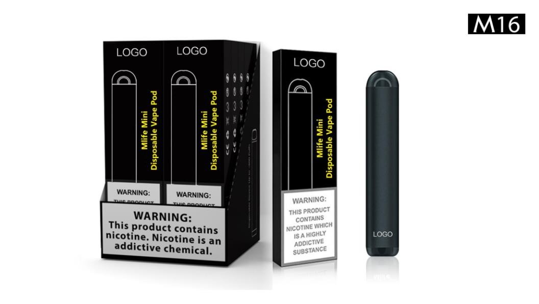 Wholesale M16 disposable pod device OEM color flavors made in china