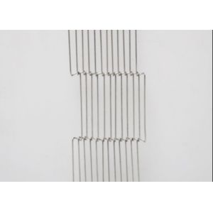 Inner Drying 316l Mesh Flat Flex Conveyor Belt Customized