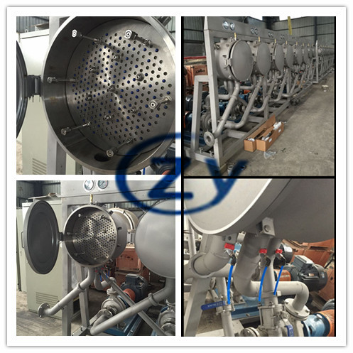 SS304 15t/H Refining Corn Starch Machine 22kw PLC Control