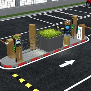 Fully Automatic Smart Parking System with 32-bit ARM Dual-Core Processing for